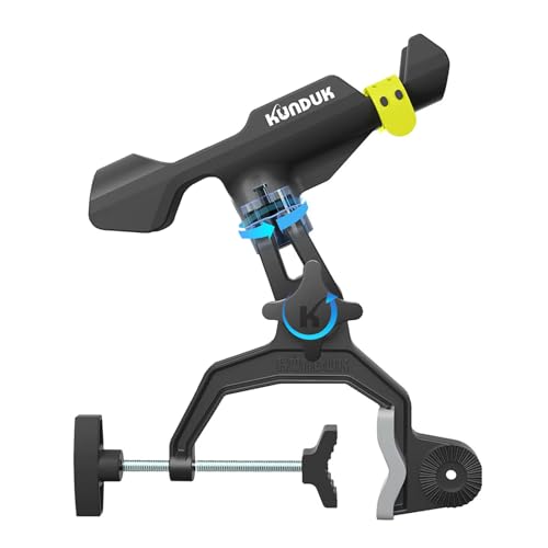 Upgraded Fishing Rod Holder with Button (Black 1 sets)