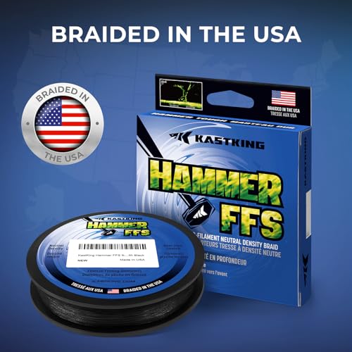 Hammer FFS Braided Fishing Line (Stealth Black / 12LB/150Yds)