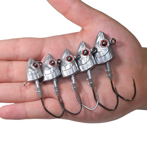 10Pack Saltwater Jig Heads (3/4oz-10Pack)