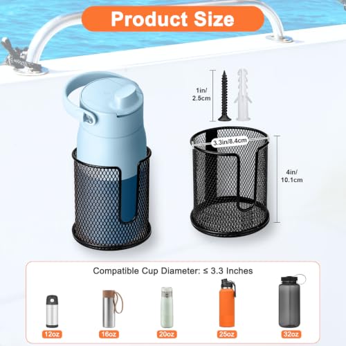 Boat Cup Holder (black-2pcs)
