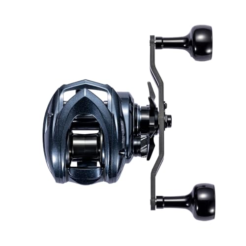 ASHMOON Saltwater Baitcasting Reel 12+1BB Alloy Fishing Reel (5.4:1-RIGHT / Metal Handle)