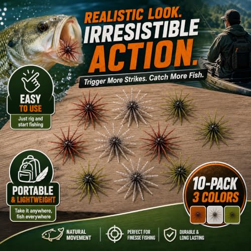 6 10 Pack Sea Urchin Bait