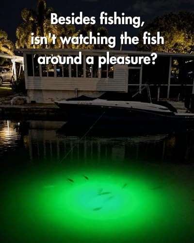 Underwater Green Fishing Light