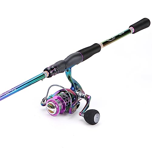 Spinning Fishing Rod Reel Combo (Spinning Combo with LY2000 Reel / 2.1/6'10'')