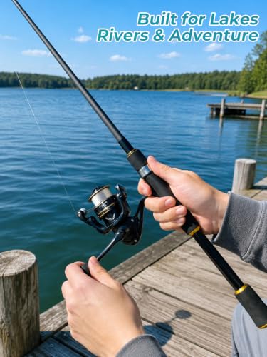 7Ft Telescopic Spinning Fishing Pole and Reel Combo with Tools (7FT-Full Kit with tools)