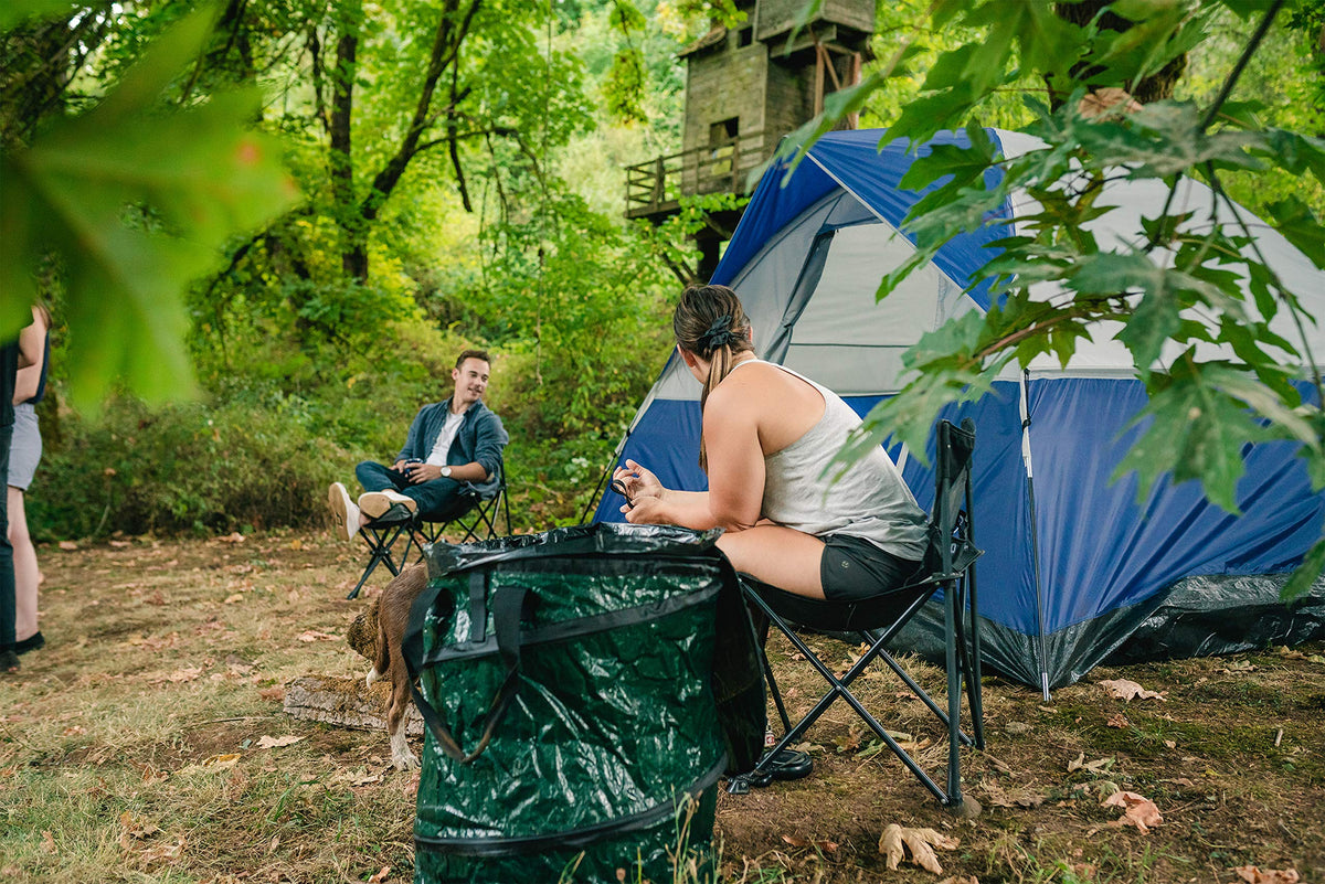 Collapsible Trash Can (Green)
