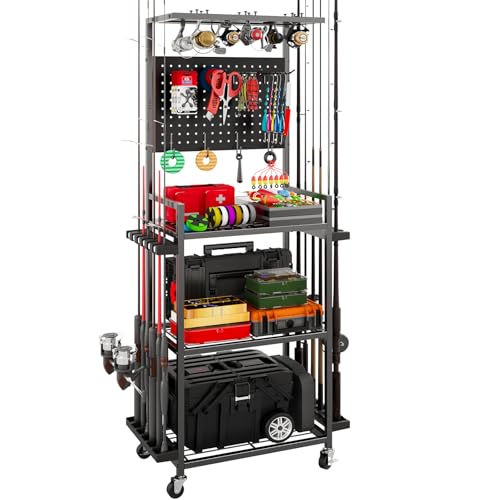 Fishing Rod Holders for Garage