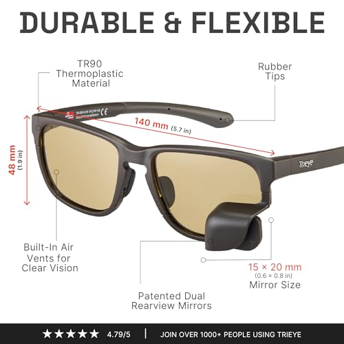 Classic Cycling Glasses with Rear (Photochromic Brown 1–3)