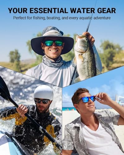 Floating Polarized Sunglasses Men Women Lightweight Sports Glasses