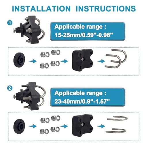 U Hook Fishing Rod Holder for Bike & Boat