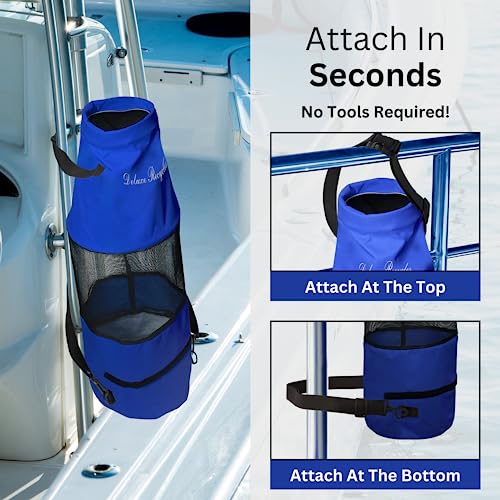 Boat Trash Can Bag (Blue)