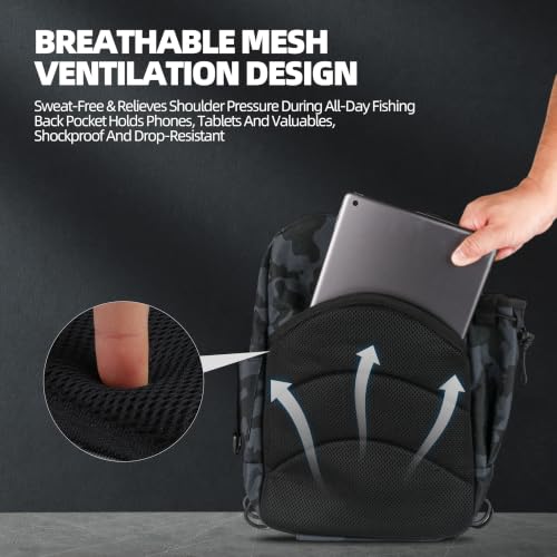 Tactical Fishing Backpack (Scorpion Camo)