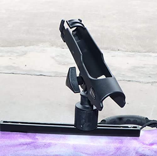 MiniPort 360° Rotating Fishing Rod Holder (Round Base and Fishing Rod Socket)