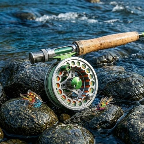 Fly Fishing Rod Combo (Green)