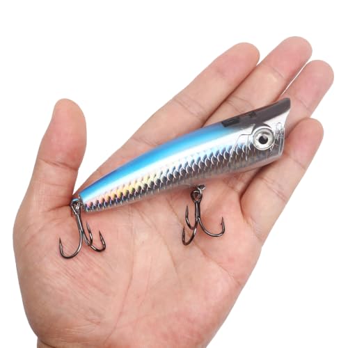 Top Water Popper Lures (5pcs laser)
