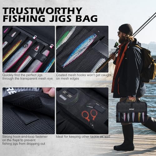 Fishing Jig Bag (B:16.92”x11.81”)
