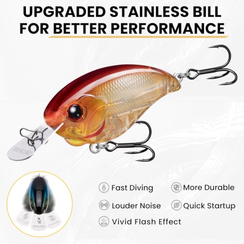 Easy Catch Crankbait with BKK Hooks