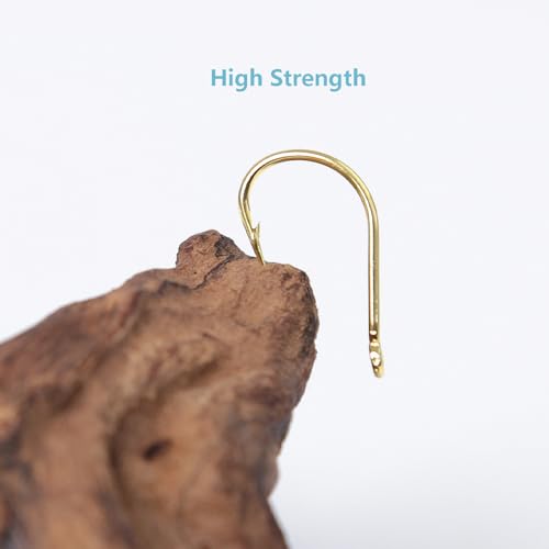 Small Fishing Hooks for Freshwater (1000pcs (#2-#20) / Gold)
