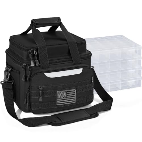Fishing Tackle Bag with Adjustable Shoulder Strap