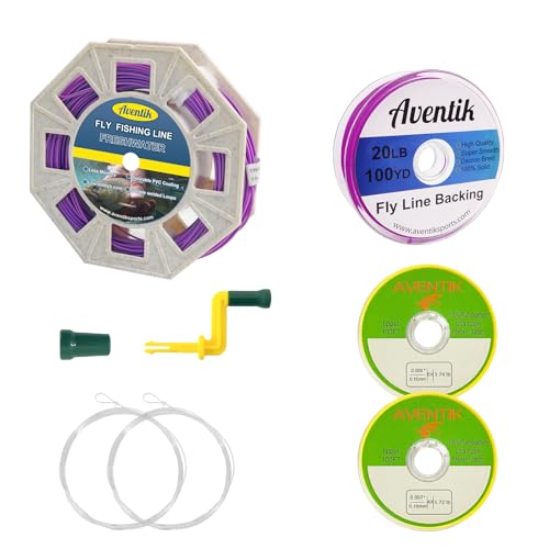ProWeight WF Floating Fly Fishing Line Welded Loops Weight Forward Freshwater Trout Fly Line Kit WF 3 4 5 6 7 8 Low Stretch Slick Coating Accurate Casting