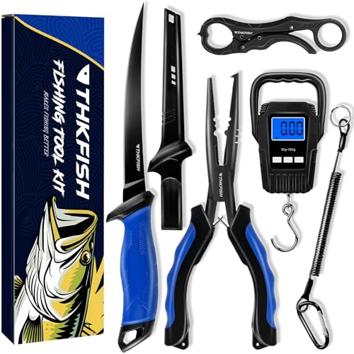 5 PCS Fishing Tools Kit (5PCS with scale)