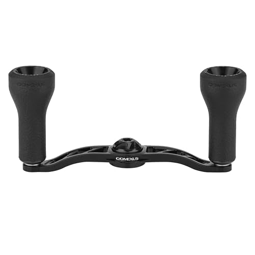Power Handle Compatible for Shimano Tranx Daiwa Zillion Abu Garcia 13 Fishing Baitcasting Reel Replacement Crank with TPE Knob