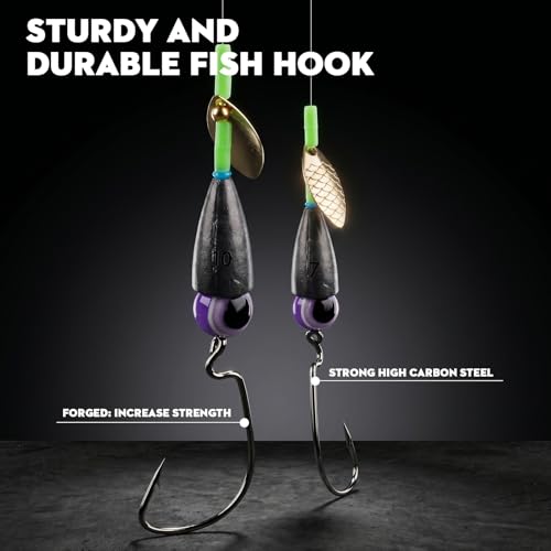 10PCS Texas Rig Kit for Bass Fishing