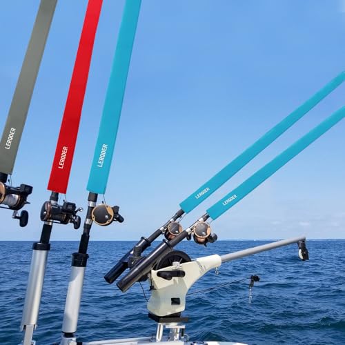 Premium Neoprene Fishing Rod Sleeves (75" / Blue)