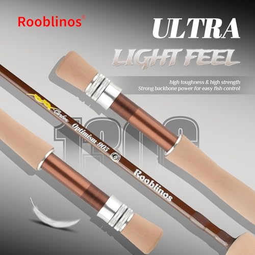 ROOBLINOS 9ft Fly Fishing Rod (OPTIMISM-905 / 9ft)