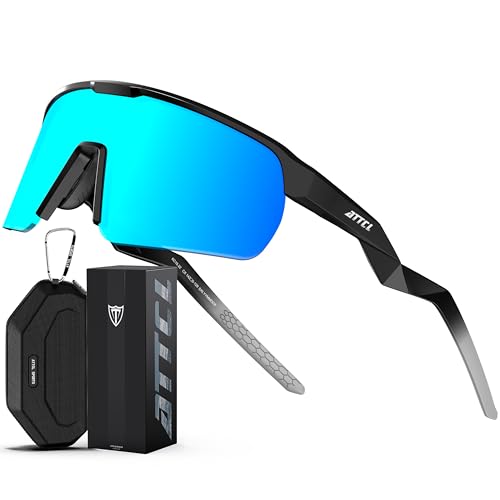 Lightweight Running Sunglasses Women Men Wrap Around UV400 Sports