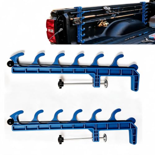 Truck Bed Fishing Rod Holder 2 (Blue)