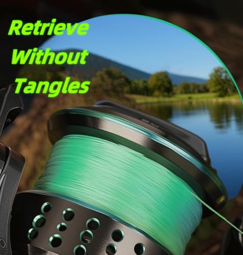 Gummax 8 Strand Braided Fishing Line (Neon Green / 150 Yards / 80 LB)