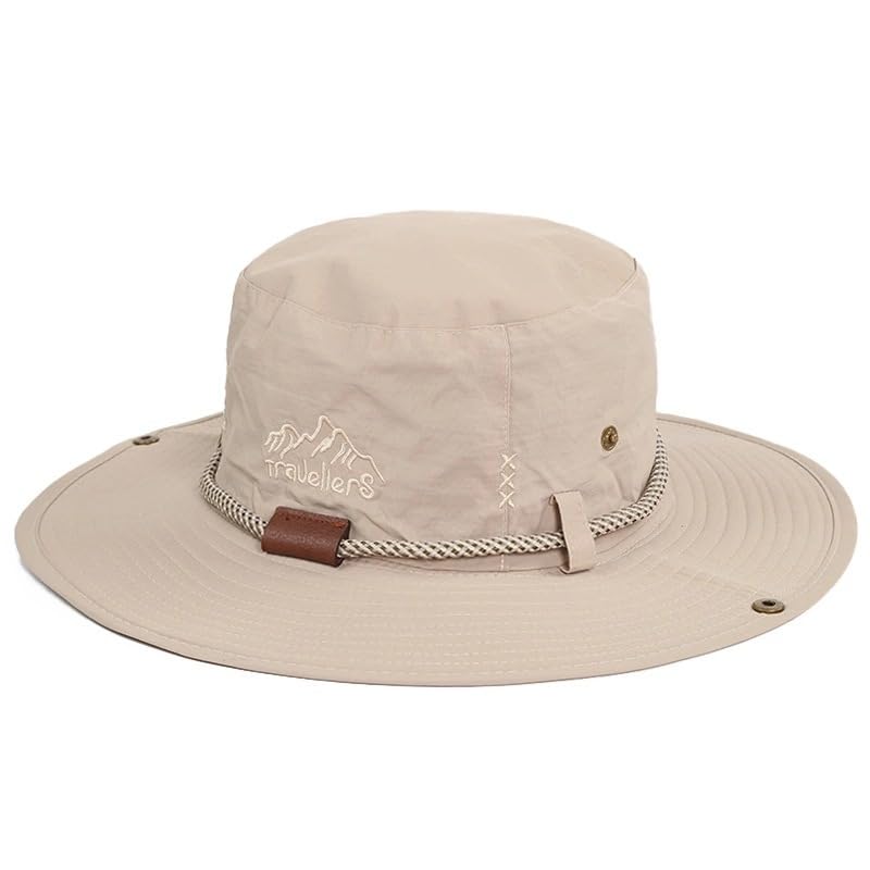 Waterproof Wide Brim Bucket Sun Hat Boonie Hat for Men & Women