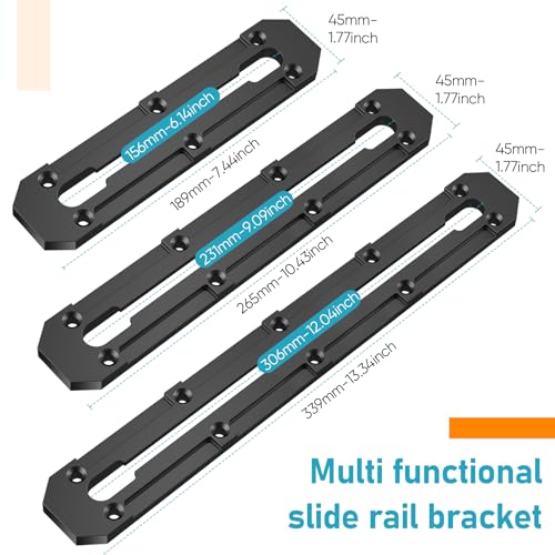 Aluminum Kayak Rail (（9in 8 screws）)