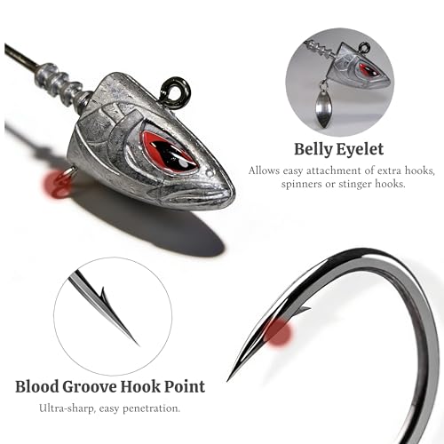 Saltwater Jig Heads 10 Pack
