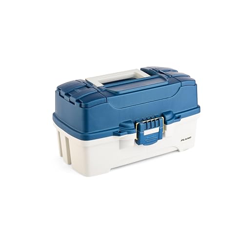 Three Tray Tackle Box (Blue/White / Three-Tray / Three-Tray)