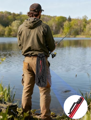 27 Inch Foldable Floating Fishing Net with Fixed Handle (27" Not Extendable)