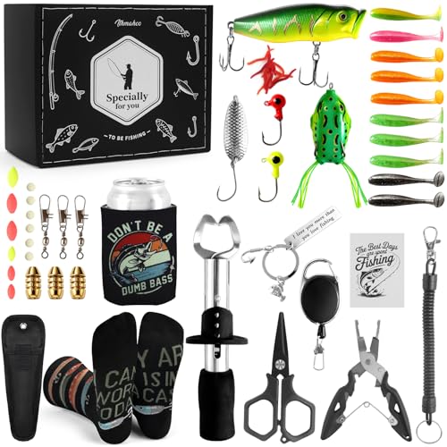 Fishing Gifts for Men Unique (Black)