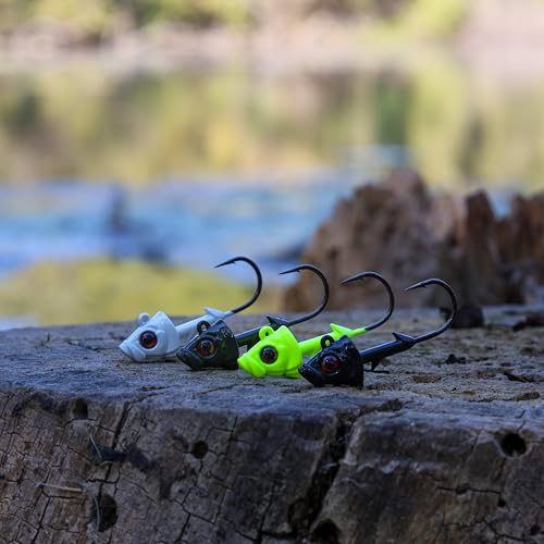 Tungsten Fish Head Jig Heads