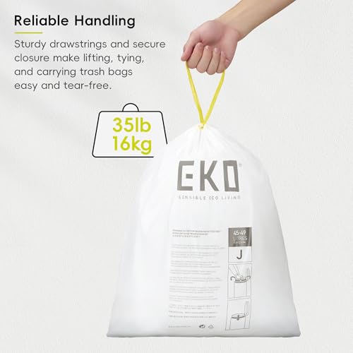 12.9 Gallon 45 (60 Count (Pack of 1) / 12.9 Gallon Bags/Code J)