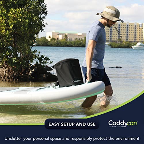 Portable Trash Can for Boating (Marine Blue / Standard)