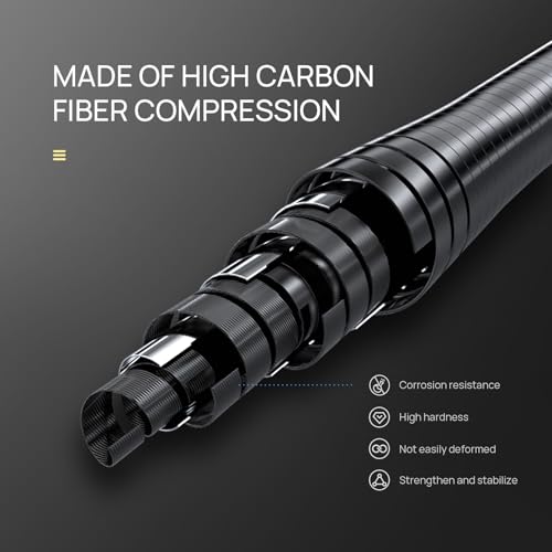 Carbon Fiber Fishing Gaff Saltwater Fish Gaff with S316 Stainless Steel Fishing Hook