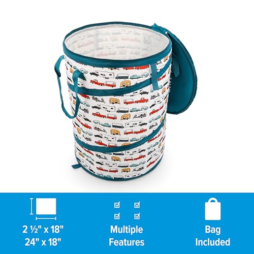 Tear Resistant Pop Up Utility Container