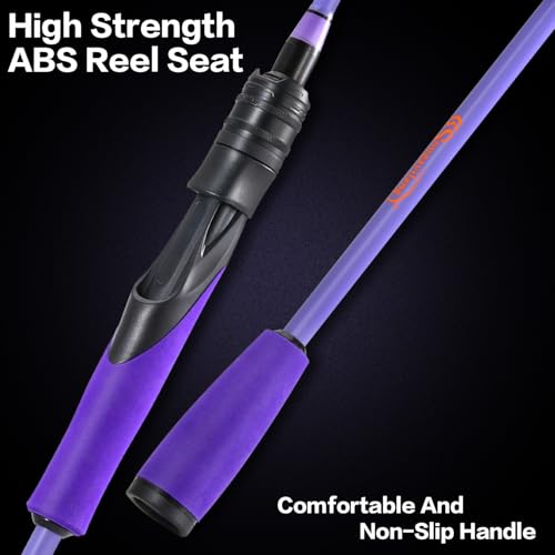 VoidFlare Performance Spinning & Casting Fishing Rod (Spin-7'0''-Medium Heavy)