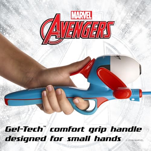 Marvel Captain America Kids Fishing Set (Marvel Captain America 7pc Kit)