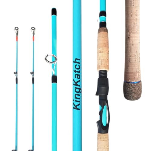 7’ Spinning Fishing Rod with 2 Tips (A-JHLSZB-7'0")