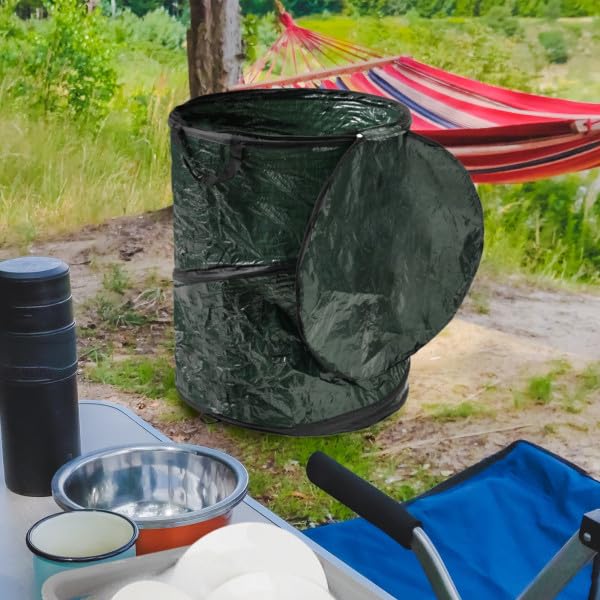 Collapsible Trash Can 2 (Green / 44-Gallon)