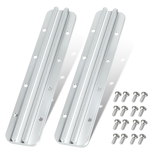 Kayak Track Kayak Rail Accessories Mount for Fishing Rod (8 In)