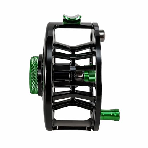 FLK II Fly Fishing Reel Aluminum Trout 3 (5/7wt / Black-without Line)