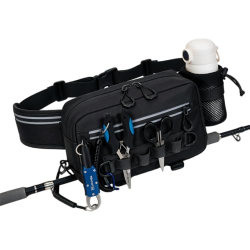 Fishing Waist Pack with Rod Holder